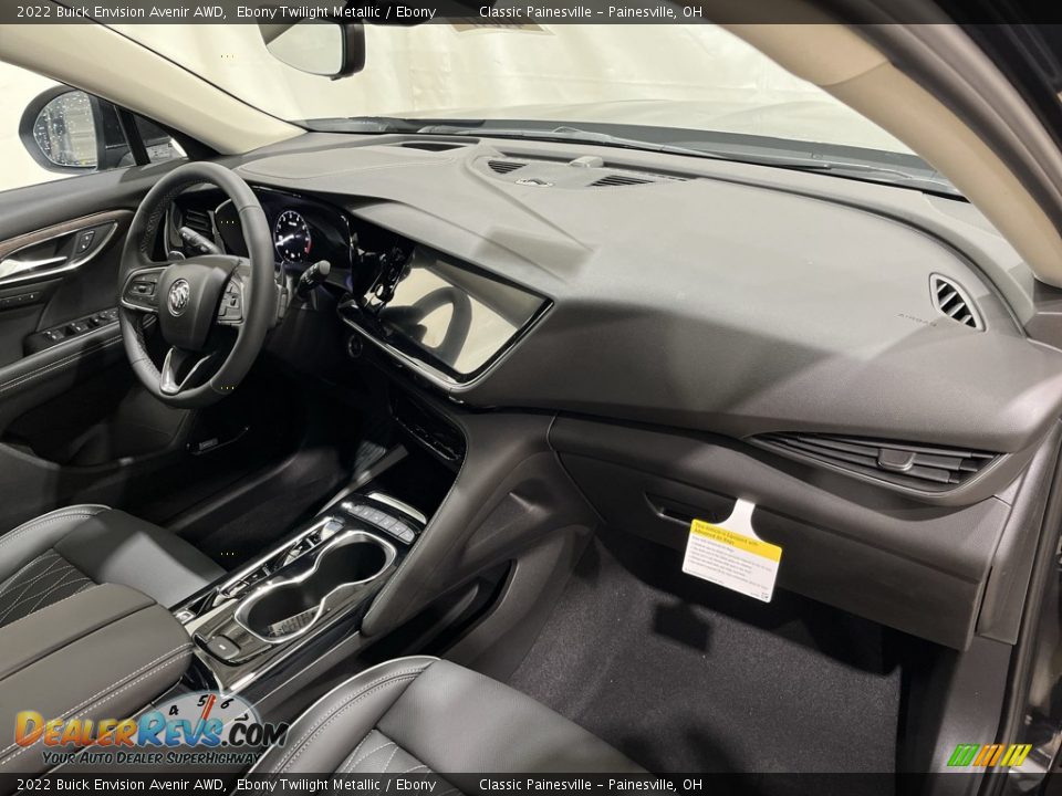 2022 Buick Envision Avenir AWD Ebony Twilight Metallic / Ebony Photo #30