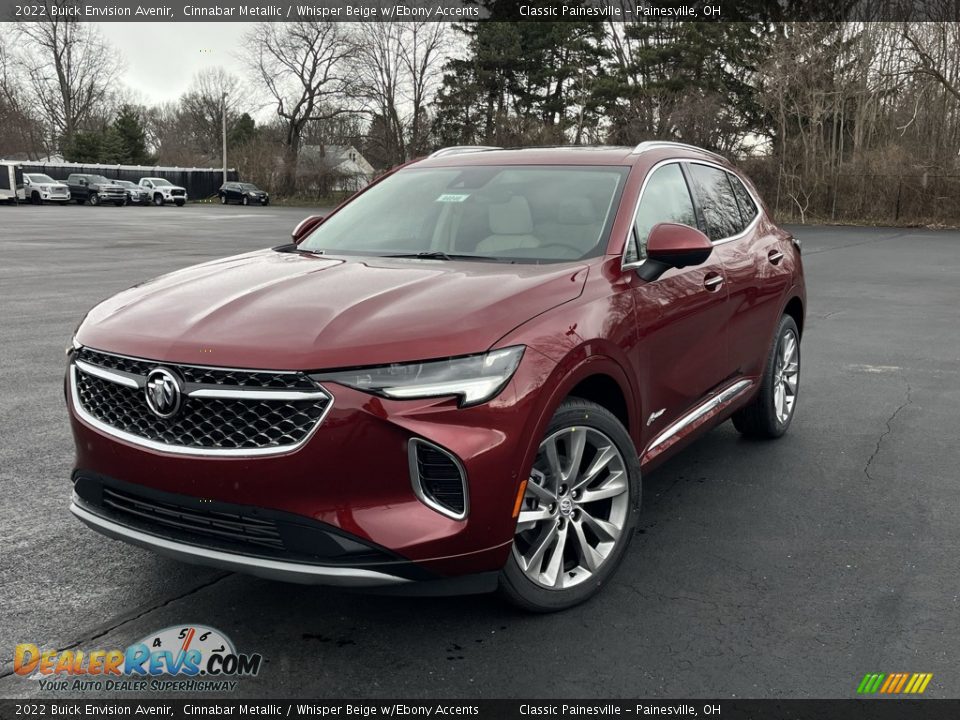 2022 Buick Envision Avenir Cinnabar Metallic / Whisper Beige w/Ebony Accents Photo #1