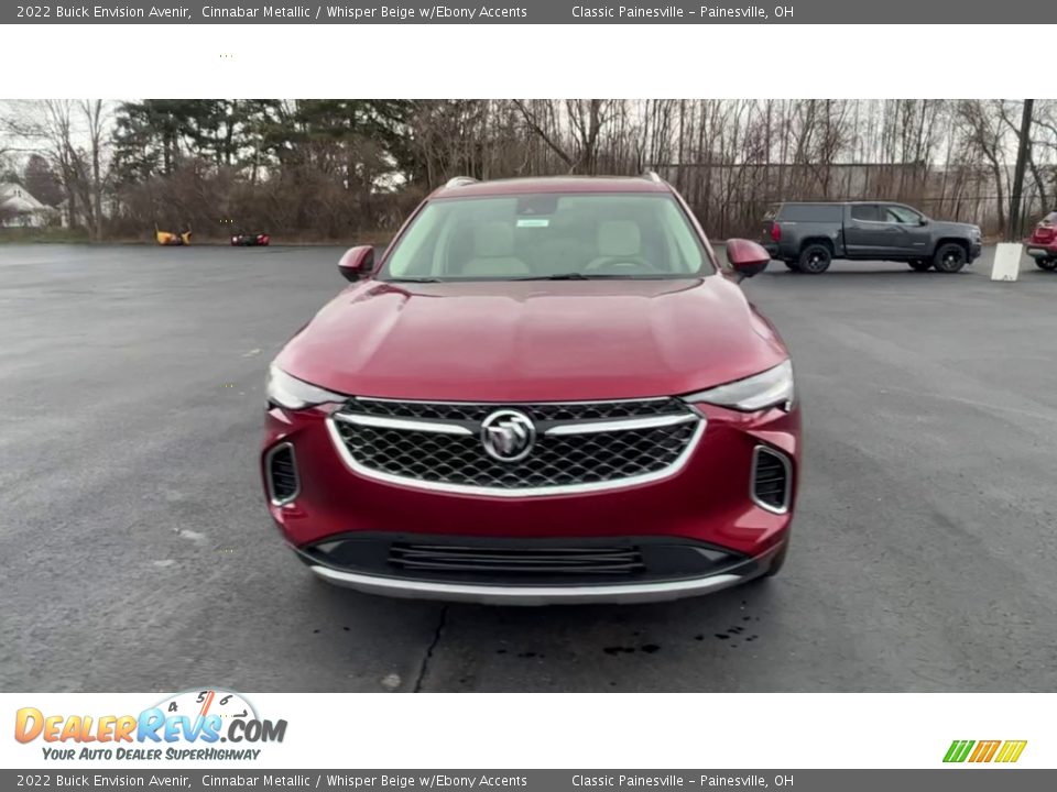 2022 Buick Envision Avenir Cinnabar Metallic / Whisper Beige w/Ebony Accents Photo #3