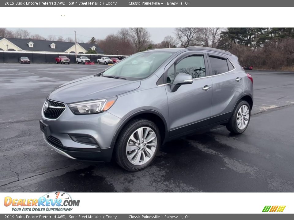 2019 Buick Encore Preferred AWD Satin Steel Metallic / Ebony Photo #4