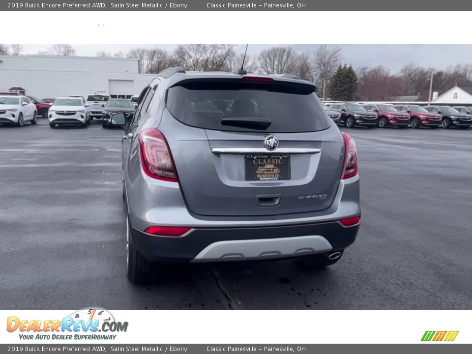 2019 Buick Encore Preferred AWD Satin Steel Metallic / Ebony Photo #7