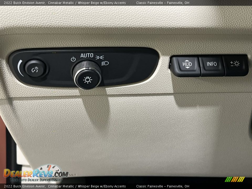 2022 Buick Envision Avenir Cinnabar Metallic / Whisper Beige w/Ebony Accents Photo #18