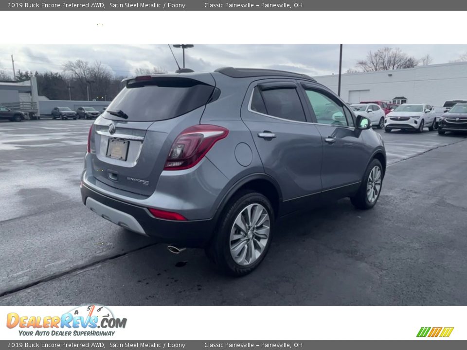 2019 Buick Encore Preferred AWD Satin Steel Metallic / Ebony Photo #8