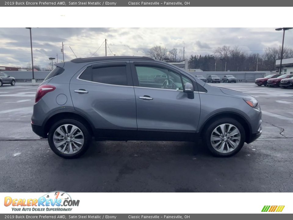 2019 Buick Encore Preferred AWD Satin Steel Metallic / Ebony Photo #9