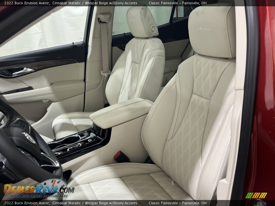 2022 Buick Envision Avenir Cinnabar Metallic / Whisper Beige w/Ebony Accents Photo #20