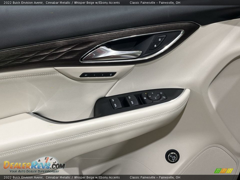 2022 Buick Envision Avenir Cinnabar Metallic / Whisper Beige w/Ebony Accents Photo #24