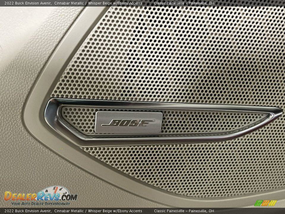 2022 Buick Envision Avenir Cinnabar Metallic / Whisper Beige w/Ebony Accents Photo #25