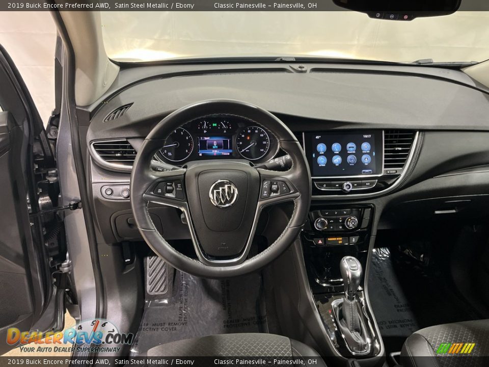 2019 Buick Encore Preferred AWD Satin Steel Metallic / Ebony Photo #19