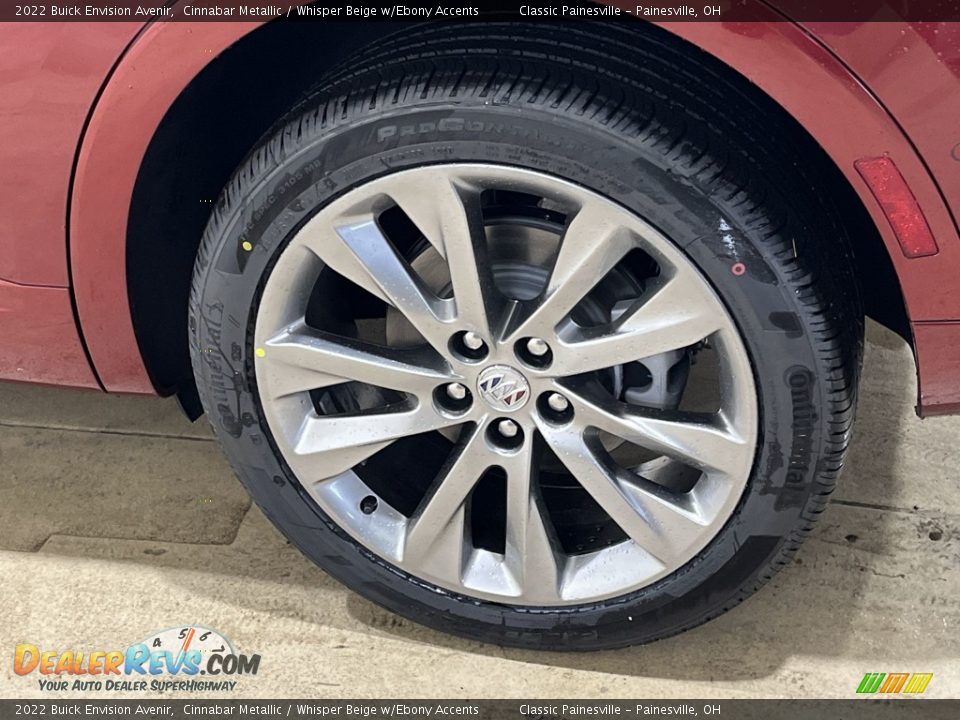 2022 Buick Envision Avenir Cinnabar Metallic / Whisper Beige w/Ebony Accents Photo #34