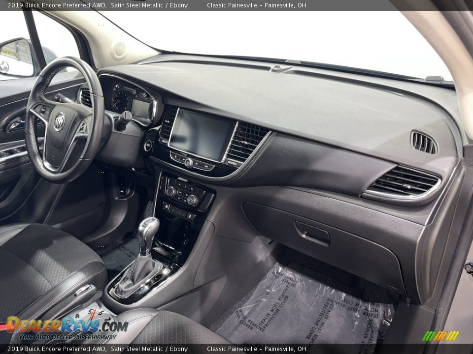 2019 Buick Encore Preferred AWD Satin Steel Metallic / Ebony Photo #26