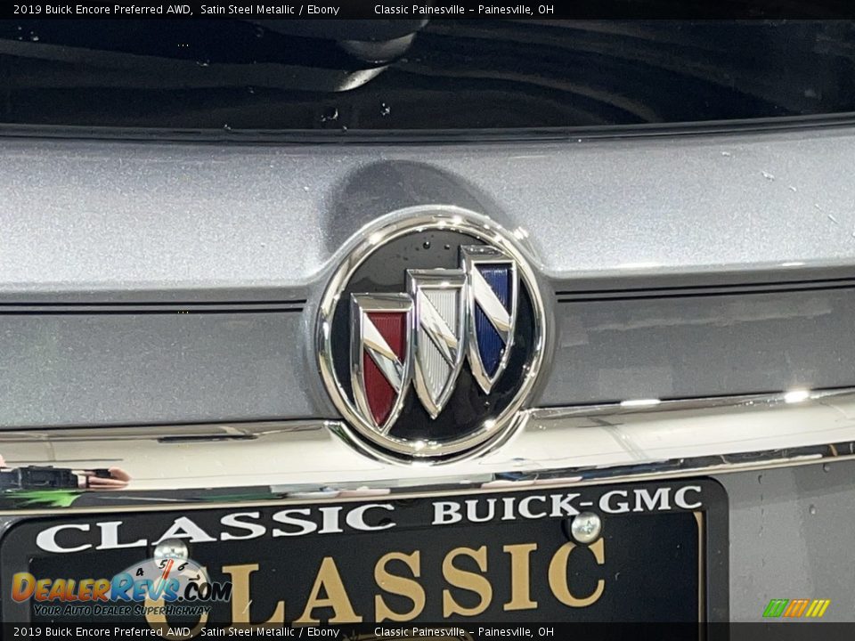 2019 Buick Encore Preferred AWD Satin Steel Metallic / Ebony Photo #28