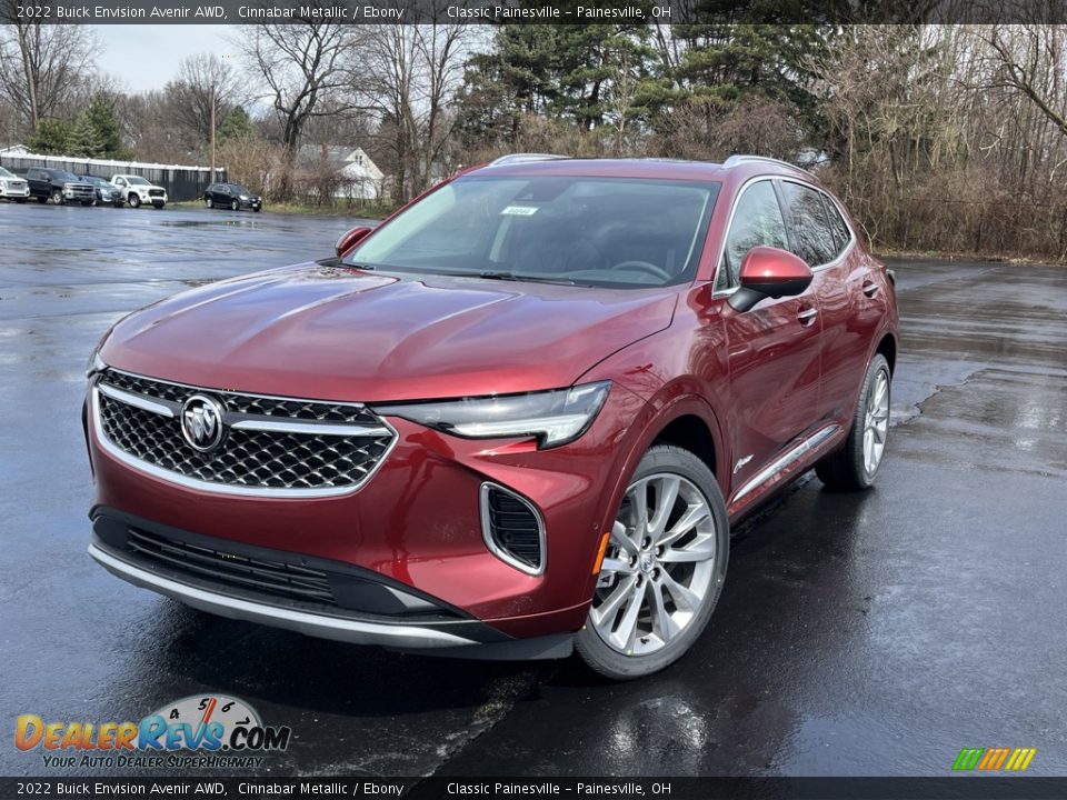 2022 Buick Envision Avenir AWD Cinnabar Metallic / Ebony Photo #1