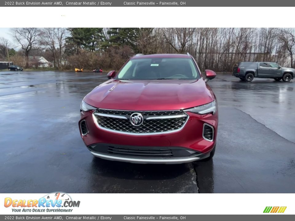 2022 Buick Envision Avenir AWD Cinnabar Metallic / Ebony Photo #3