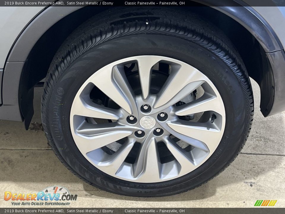 2019 Buick Encore Preferred AWD Satin Steel Metallic / Ebony Photo #30