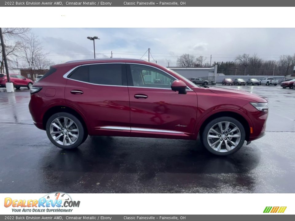 2022 Buick Envision Avenir AWD Cinnabar Metallic / Ebony Photo #9