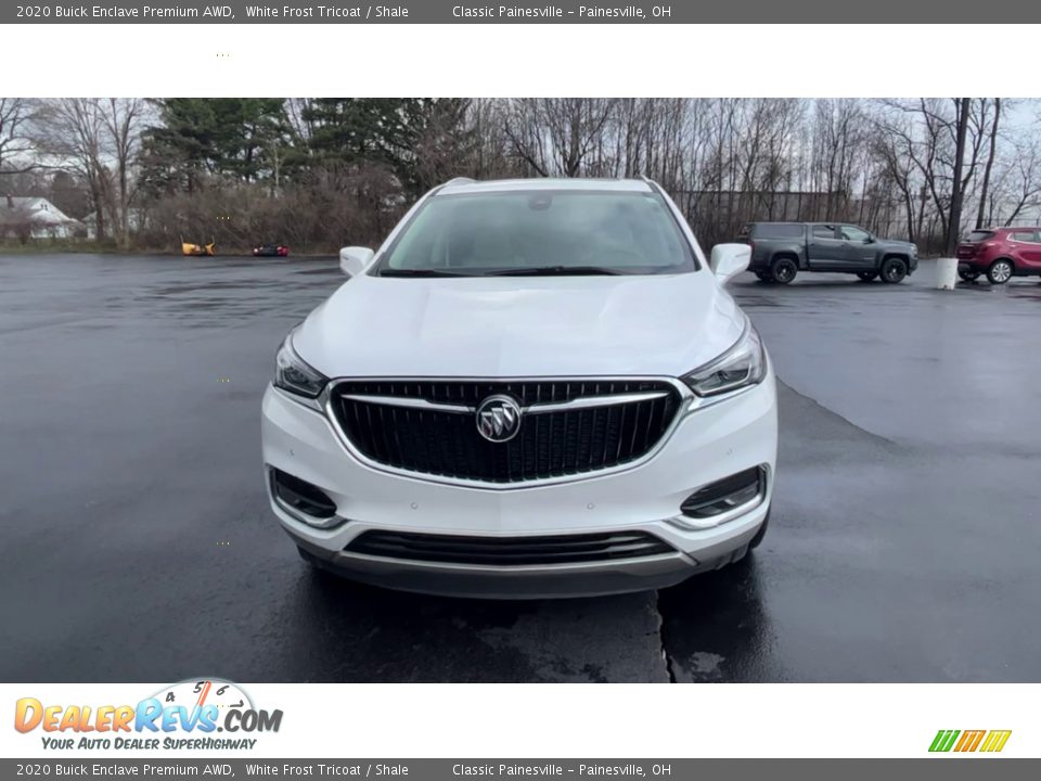 2020 Buick Enclave Premium AWD White Frost Tricoat / Shale Photo #3