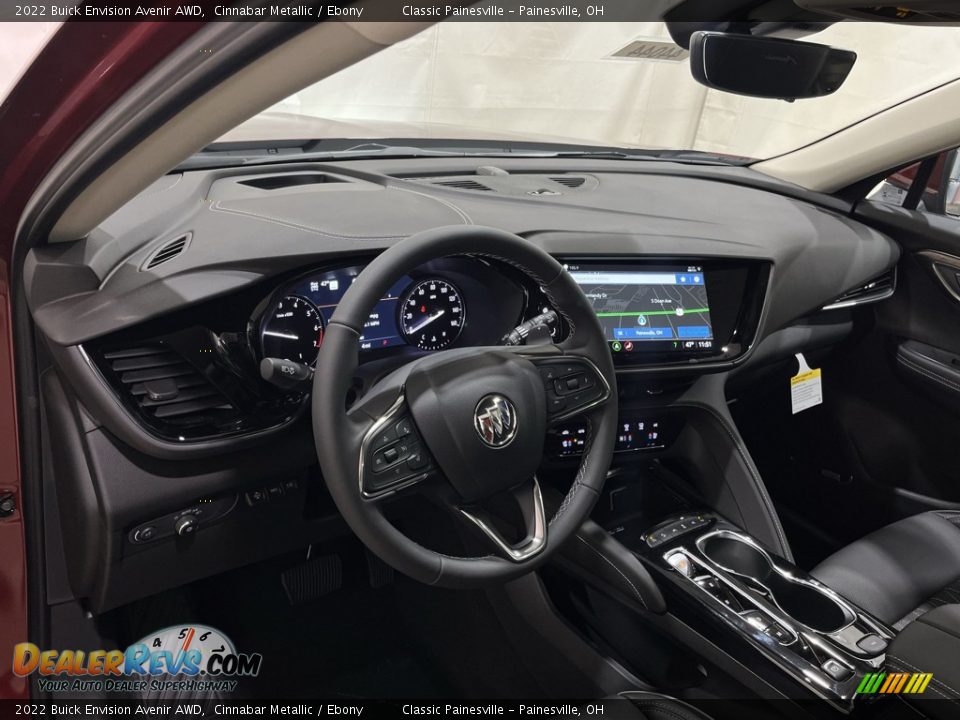 2022 Buick Envision Avenir AWD Cinnabar Metallic / Ebony Photo #10