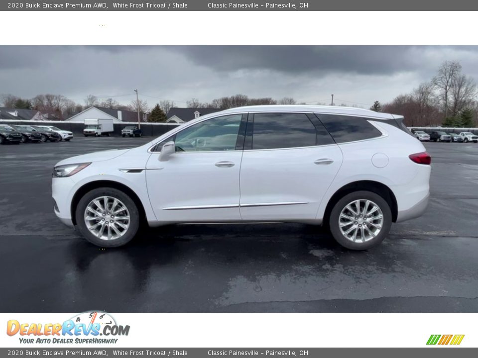 White Frost Tricoat 2020 Buick Enclave Premium AWD Photo #5