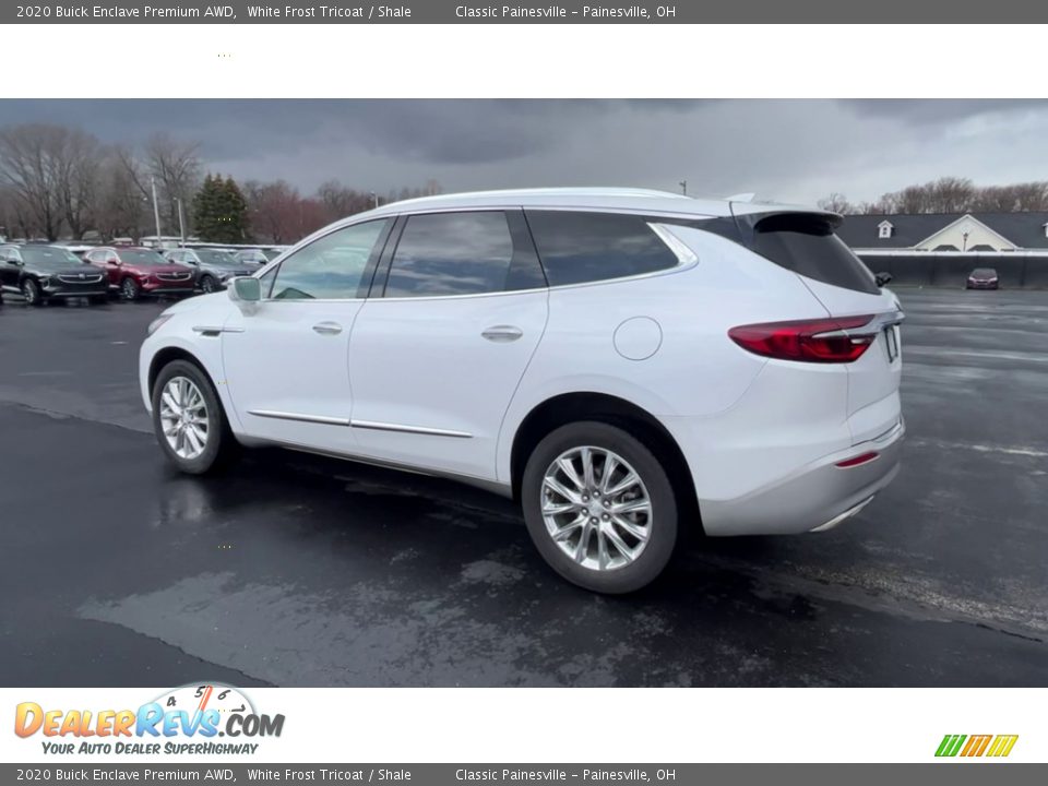 2020 Buick Enclave Premium AWD White Frost Tricoat / Shale Photo #6