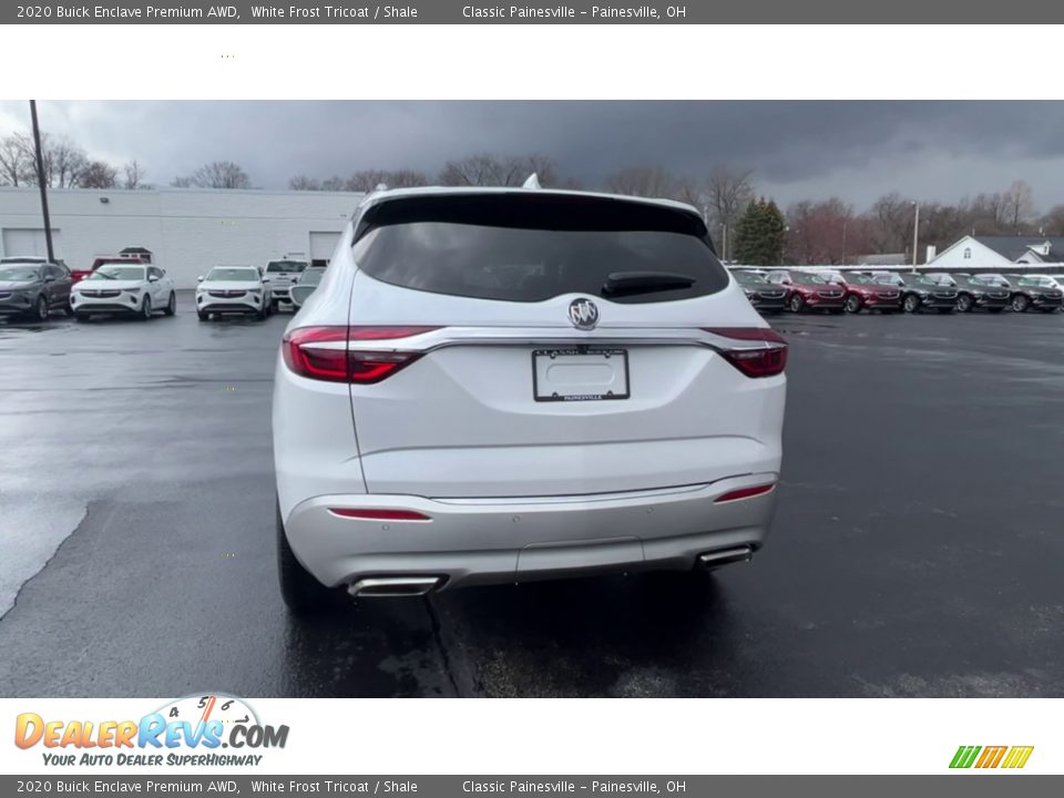 2020 Buick Enclave Premium AWD White Frost Tricoat / Shale Photo #7