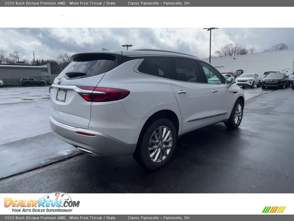 2020 Buick Enclave Premium AWD White Frost Tricoat / Shale Photo #8