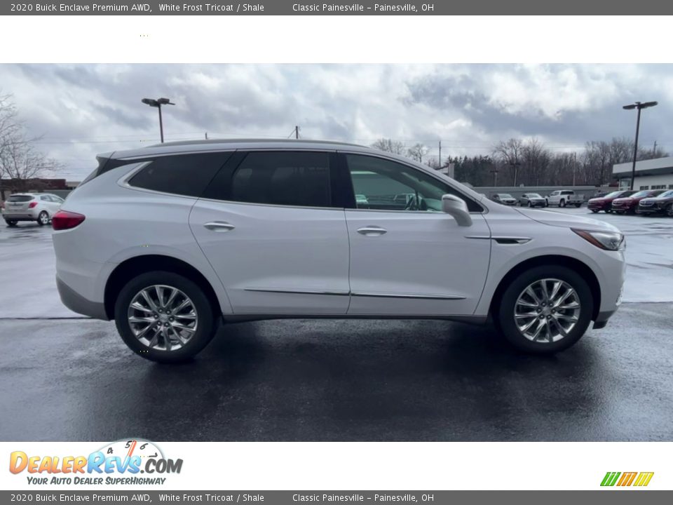 2020 Buick Enclave Premium AWD White Frost Tricoat / Shale Photo #9