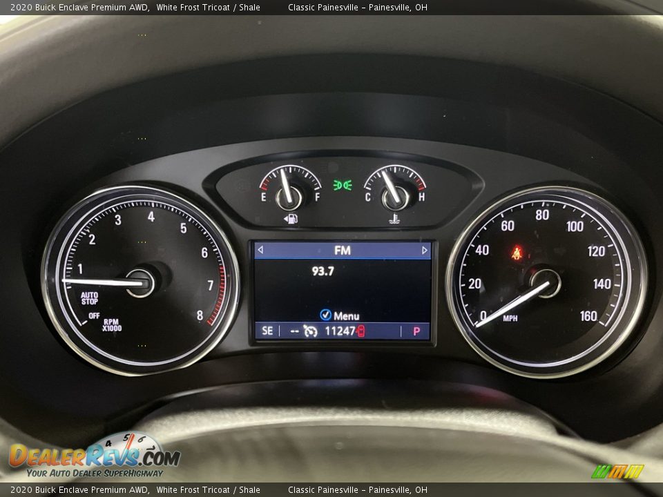 2020 Buick Enclave Premium AWD Gauges Photo #11