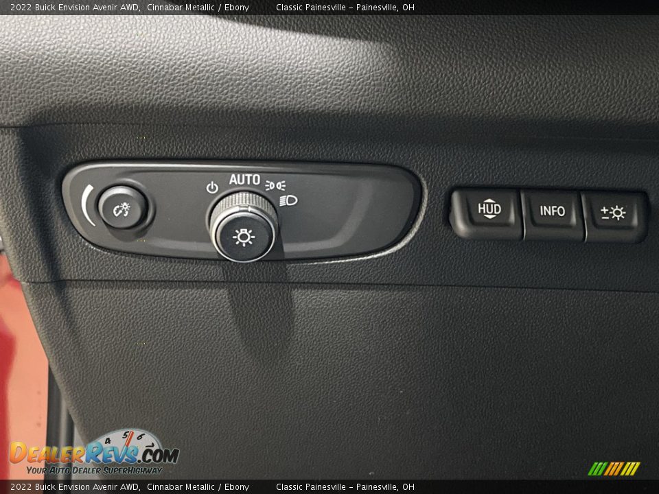 2022 Buick Envision Avenir AWD Cinnabar Metallic / Ebony Photo #18