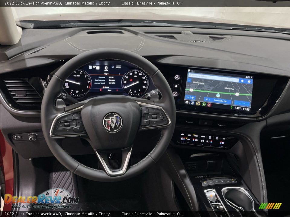 2022 Buick Envision Avenir AWD Cinnabar Metallic / Ebony Photo #21