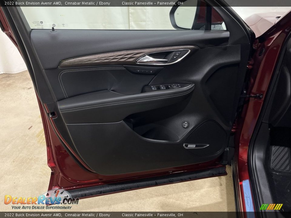 2022 Buick Envision Avenir AWD Cinnabar Metallic / Ebony Photo #23