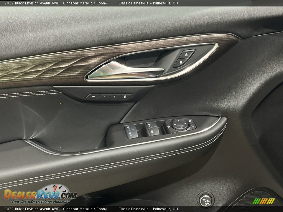 2022 Buick Envision Avenir AWD Cinnabar Metallic / Ebony Photo #24