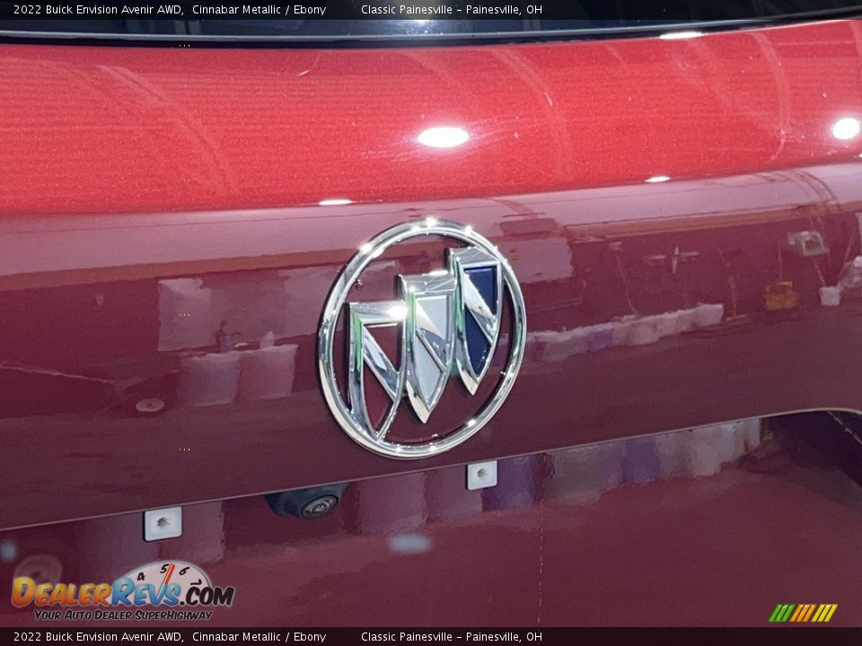 2022 Buick Envision Avenir AWD Cinnabar Metallic / Ebony Photo #32