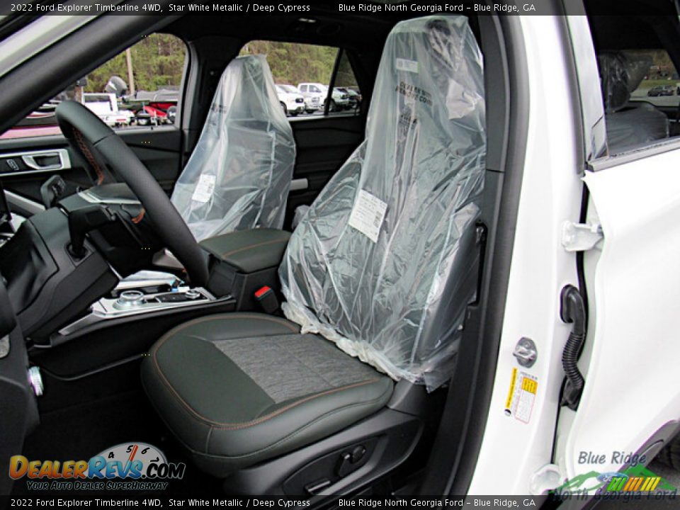 Front Seat of 2022 Ford Explorer Timberline 4WD Photo #11