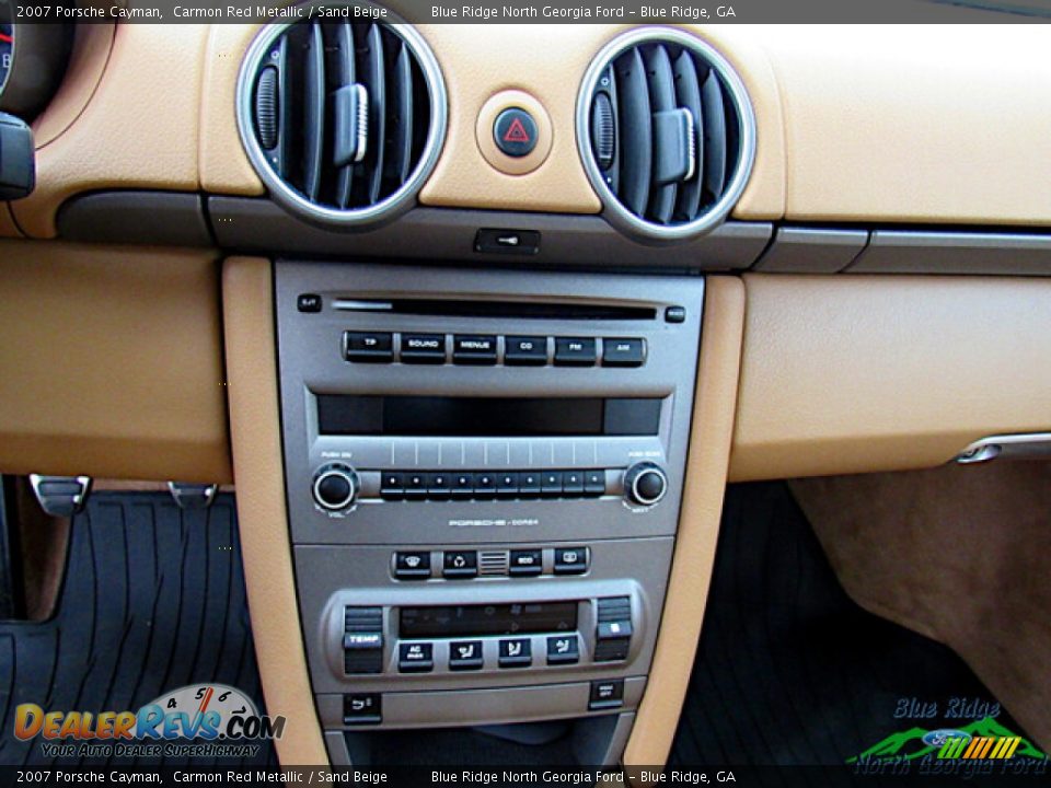 2007 Porsche Cayman Carmon Red Metallic / Sand Beige Photo #17