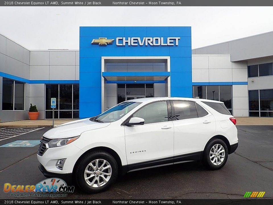 2018 Chevrolet Equinox LT AWD Summit White / Jet Black Photo #1