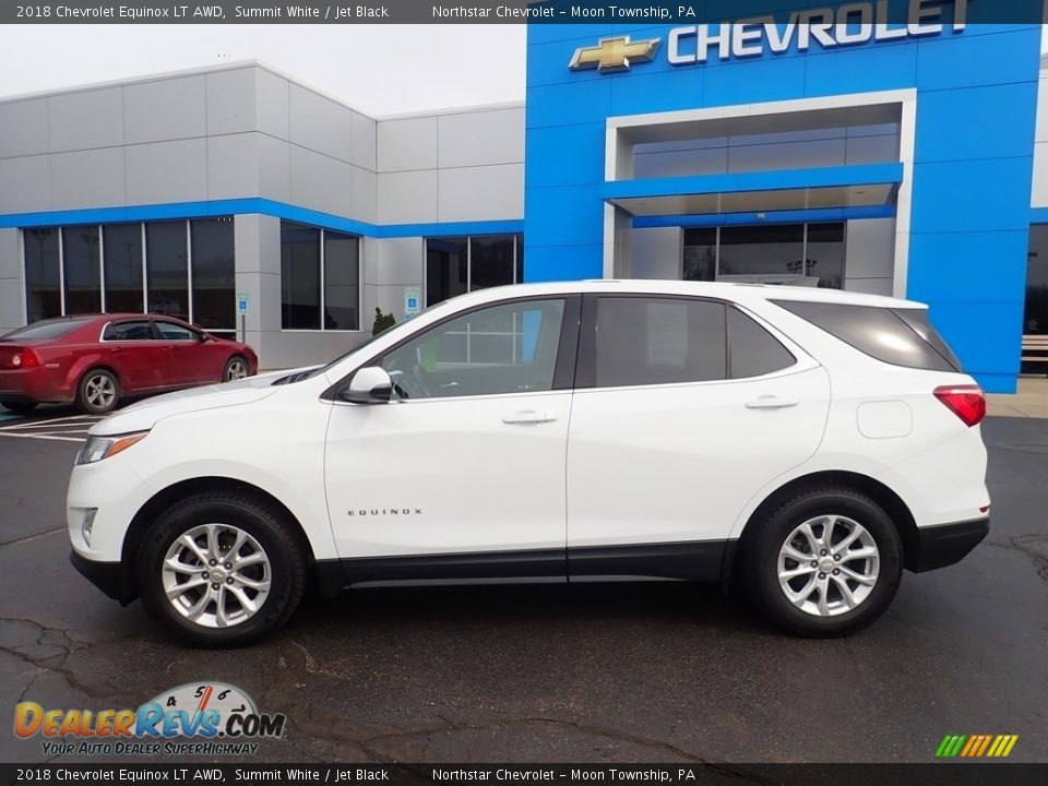 2018 Chevrolet Equinox LT AWD Summit White / Jet Black Photo #3