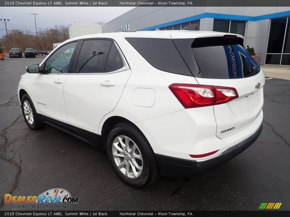 2018 Chevrolet Equinox LT AWD Summit White / Jet Black Photo #4