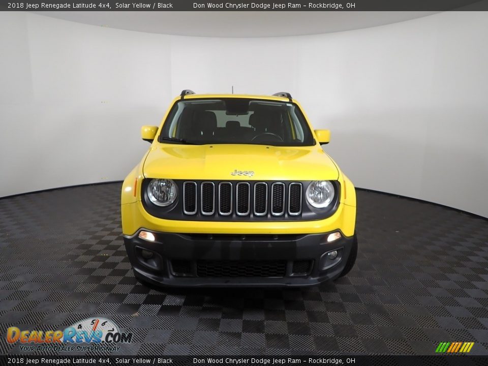 2018 Jeep Renegade Latitude 4x4 Solar Yellow / Black Photo #5