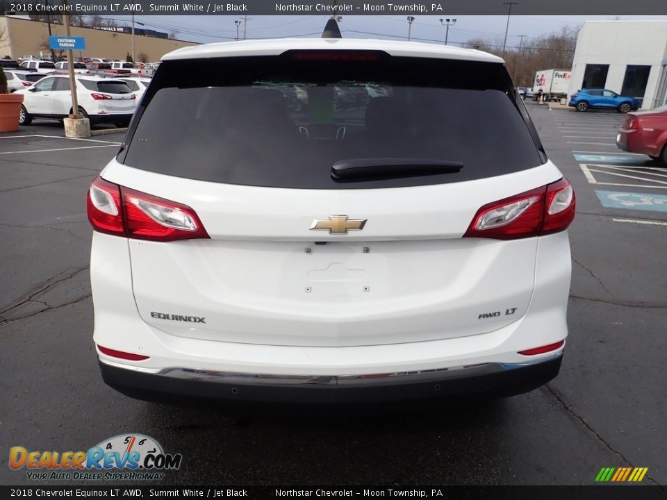 2018 Chevrolet Equinox LT AWD Summit White / Jet Black Photo #6