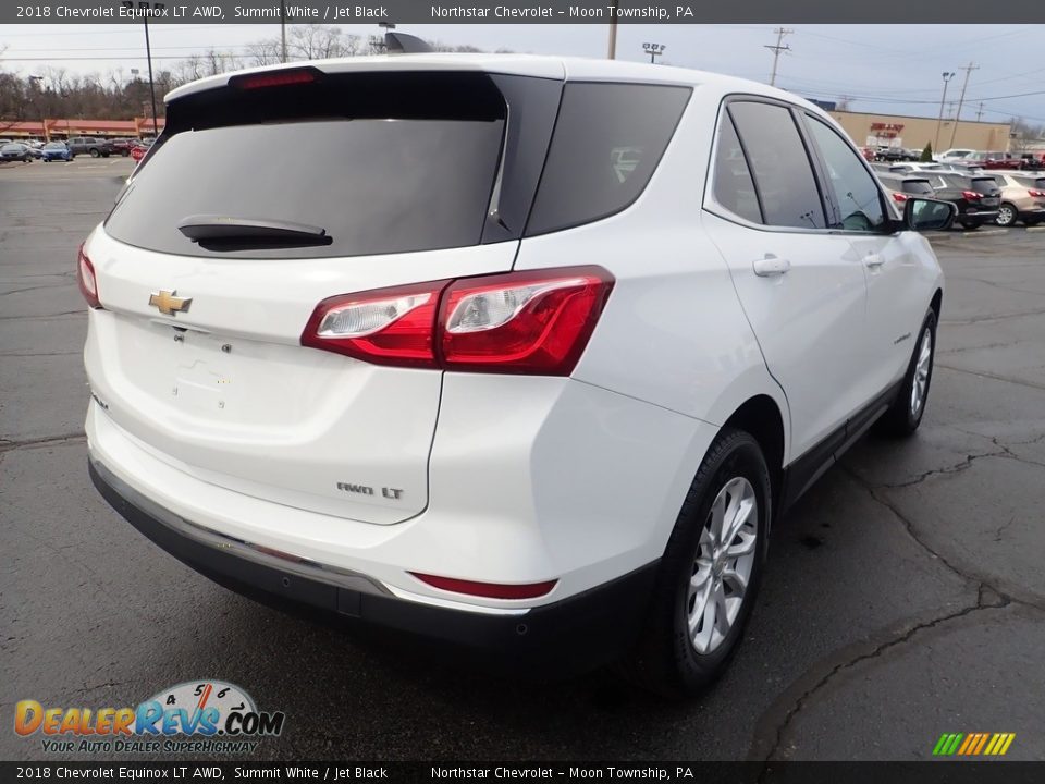 2018 Chevrolet Equinox LT AWD Summit White / Jet Black Photo #8