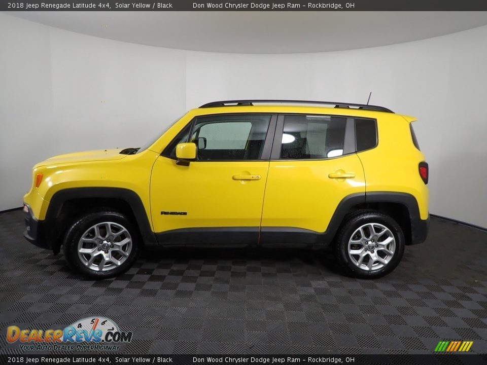 2018 Jeep Renegade Latitude 4x4 Solar Yellow / Black Photo #9