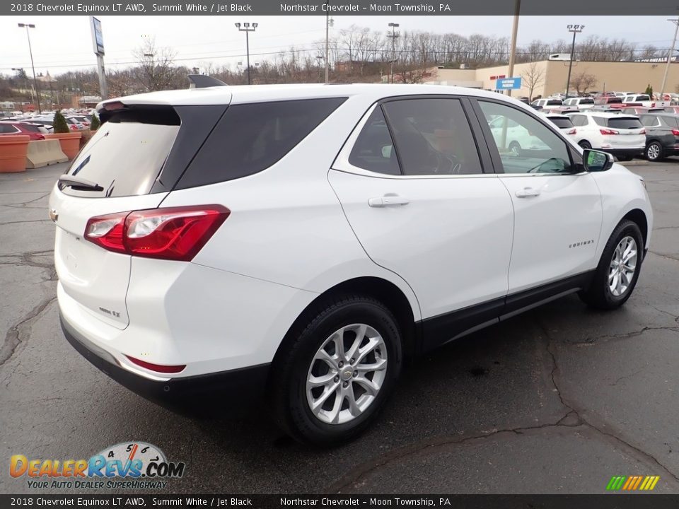 2018 Chevrolet Equinox LT AWD Summit White / Jet Black Photo #9