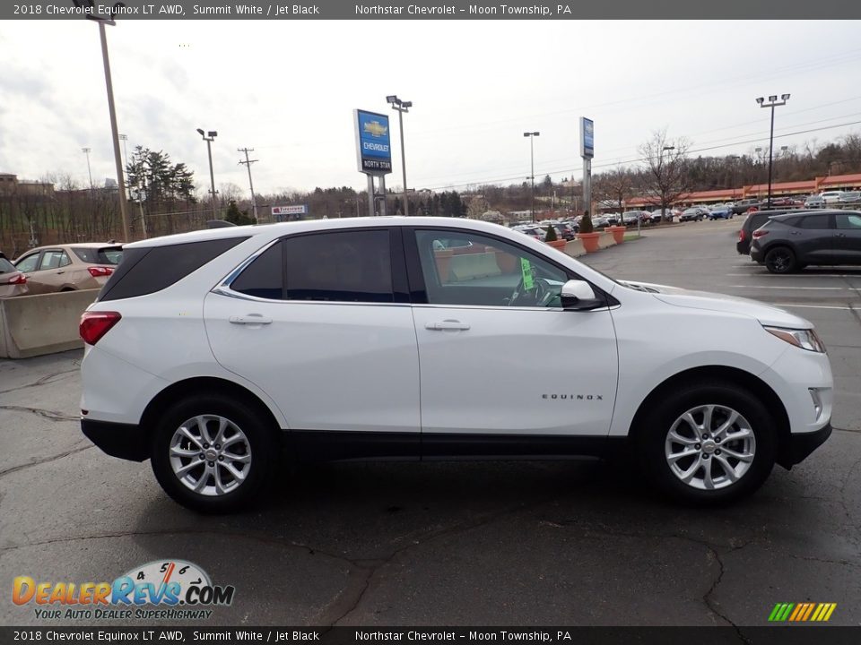 2018 Chevrolet Equinox LT AWD Summit White / Jet Black Photo #10