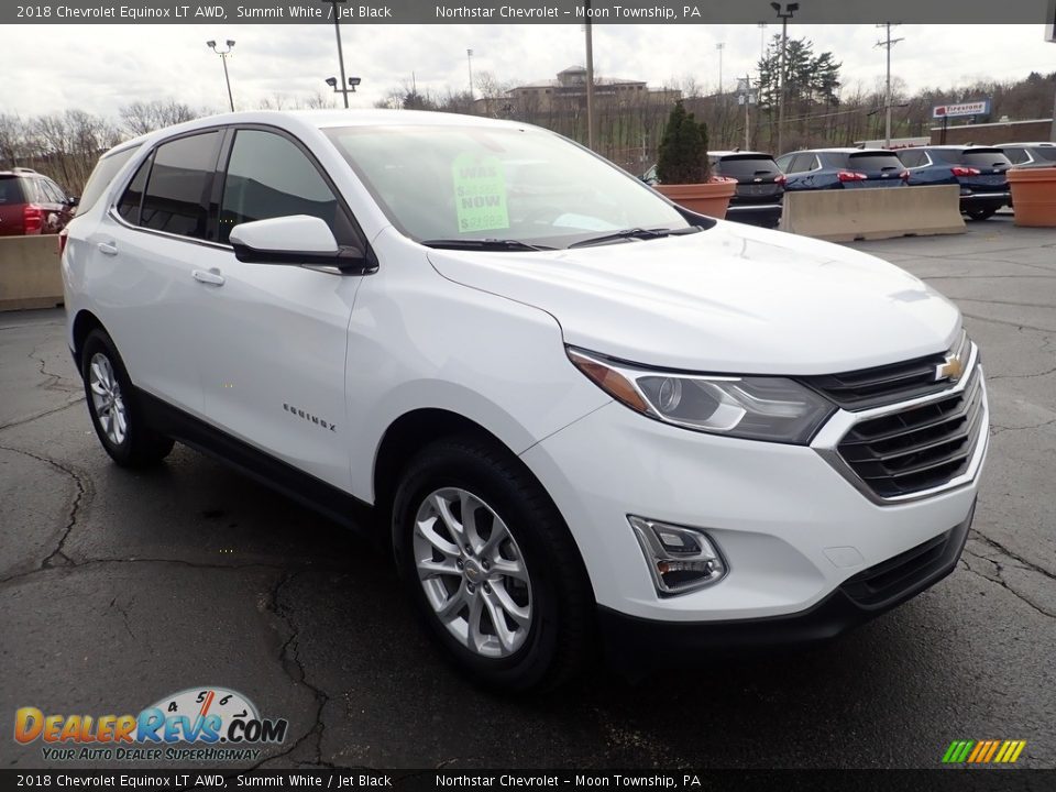 2018 Chevrolet Equinox LT AWD Summit White / Jet Black Photo #11