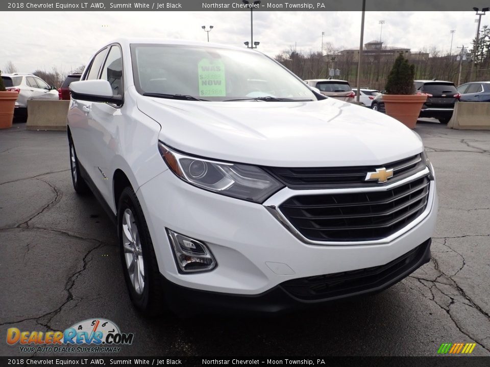 2018 Chevrolet Equinox LT AWD Summit White / Jet Black Photo #12