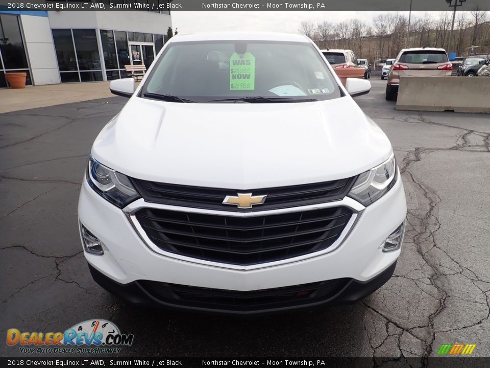 2018 Chevrolet Equinox LT AWD Summit White / Jet Black Photo #13