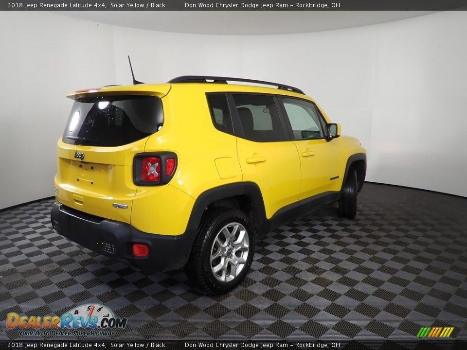 2018 Jeep Renegade Latitude 4x4 Solar Yellow / Black Photo #14