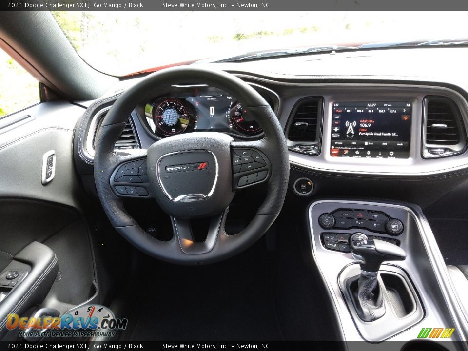 2021 Dodge Challenger SXT Go Mango / Black Photo #16