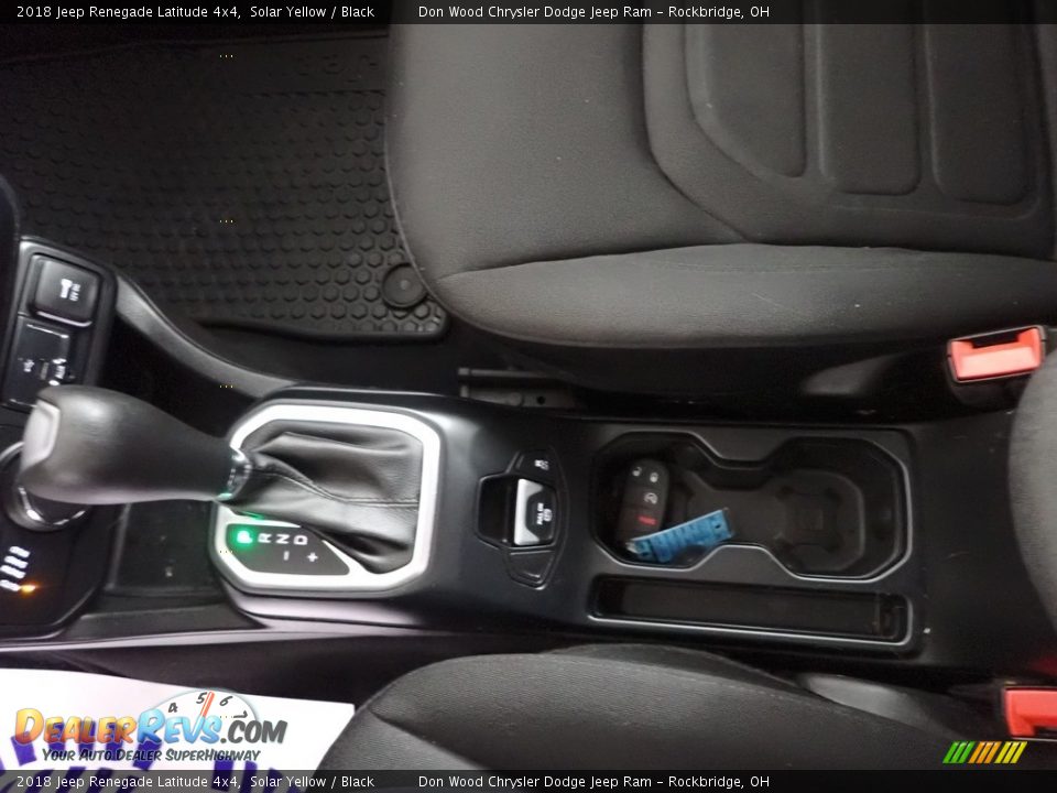 2018 Jeep Renegade Latitude 4x4 Solar Yellow / Black Photo #24