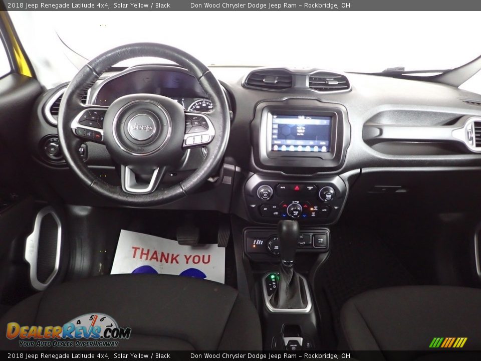 2018 Jeep Renegade Latitude 4x4 Solar Yellow / Black Photo #28